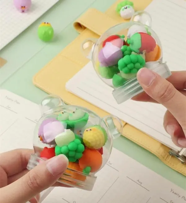 Vegetable_Animal_Eraser_Set