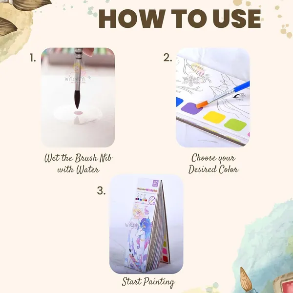 Watercolor_Coloring_Book_With_Brushes_And_Paints