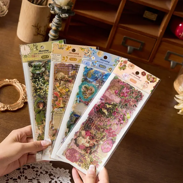 Angel_Floral_Decorative_Stickers