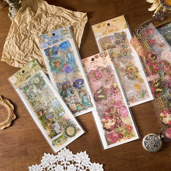 Angel_Floral_Decorative_Stickers
