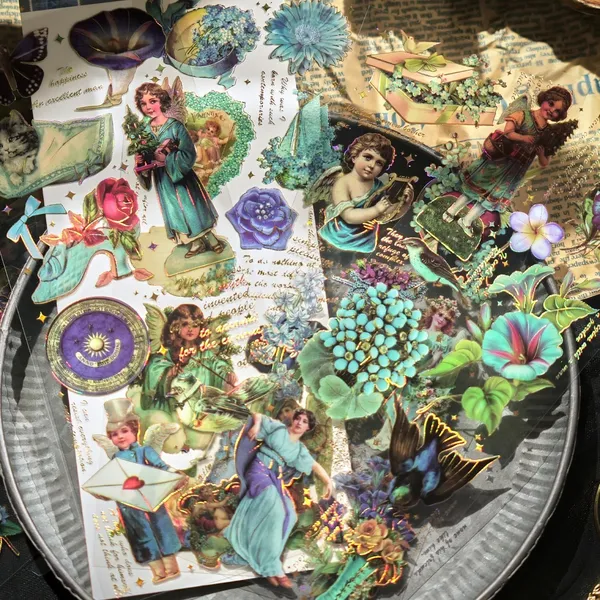Angel_Floral_Decorative_Stickers