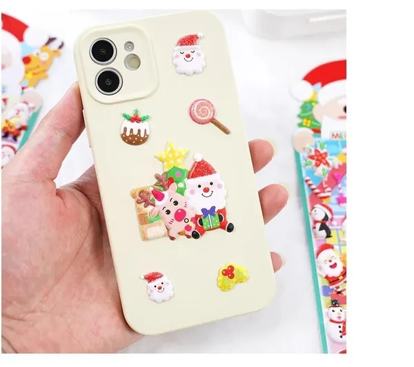 Christmas_Santa_3d_Puffy_Stickers