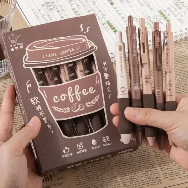 Coffee_Themed_Gel_Pen
