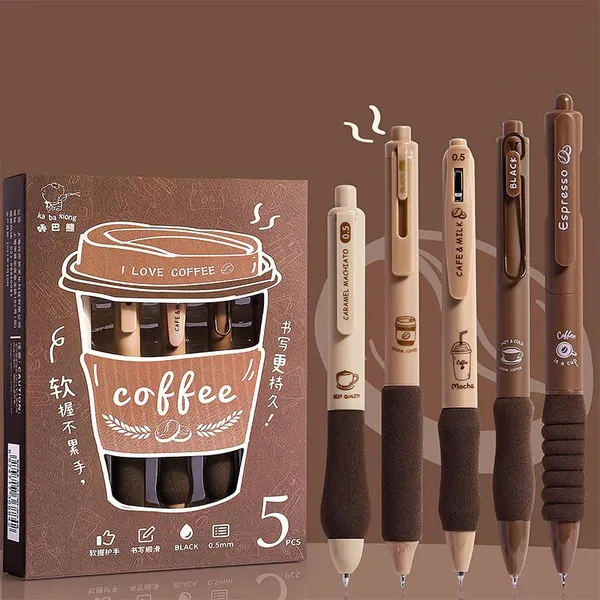 Coffee_Themed_Gel_Pen