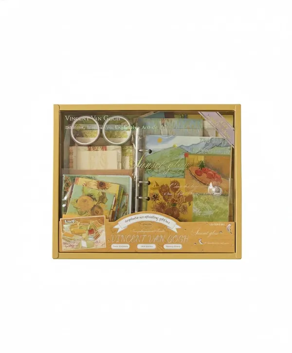 Van_Gogh_Scrapbooking_Supplies_Kit_With_Binder_Notebook