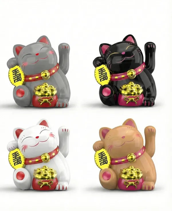 Solar_Powered_Maneki_Neko_Waving_Cat