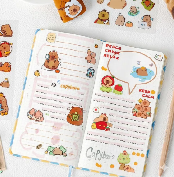 Capybara_Stickers