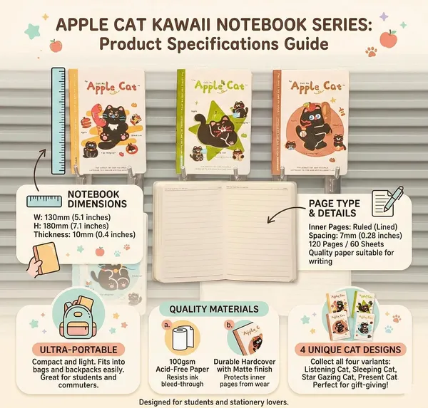 Cat_Hardcover_Ruled_Notebook