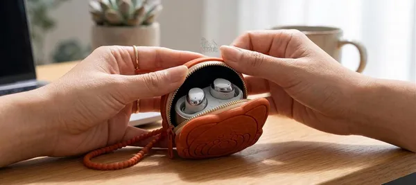 Silicone_Animal_Earbud_Case_With_Keychain_Loop