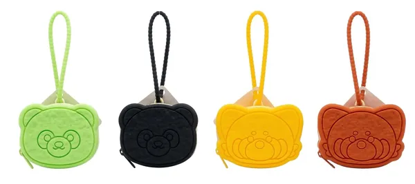 Silicone_Animal_Earbud_Case_With_Keychain_Loop