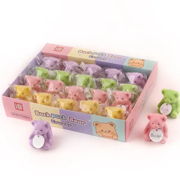 Backpack_Bear_Eraser_And_Pencil_Sharpener