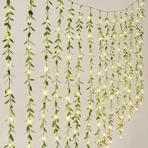 Plastic_Botanical_Green_Leaf_Hanging_String_Light_Set