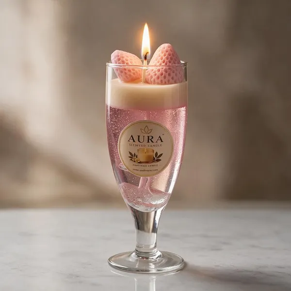 Glass_Festive_Layered_Pink_Cream_Berry_Scented_Candle_Set_Of_2