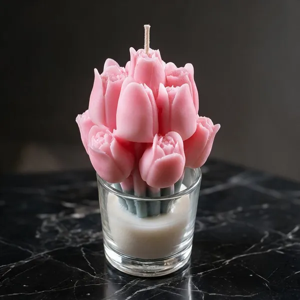 Wax_Glass_Festive_Pink_Lotus_Floral_Scented_Candle_Set