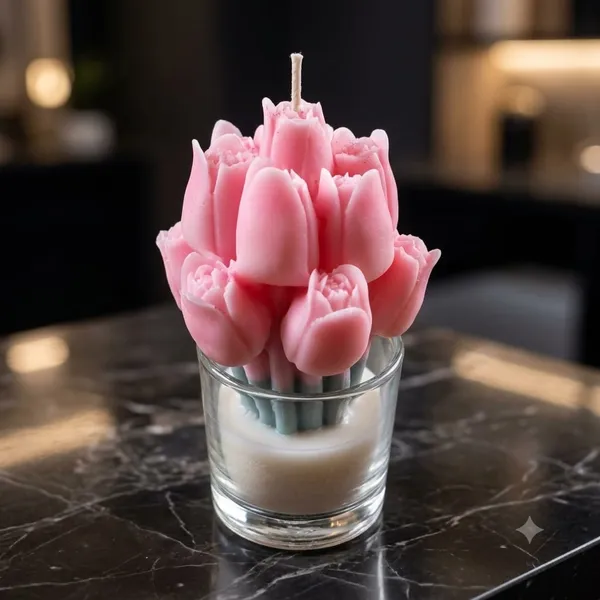 Wax_Glass_Festive_Pink_Lotus_Floral_Scented_Candle_Set