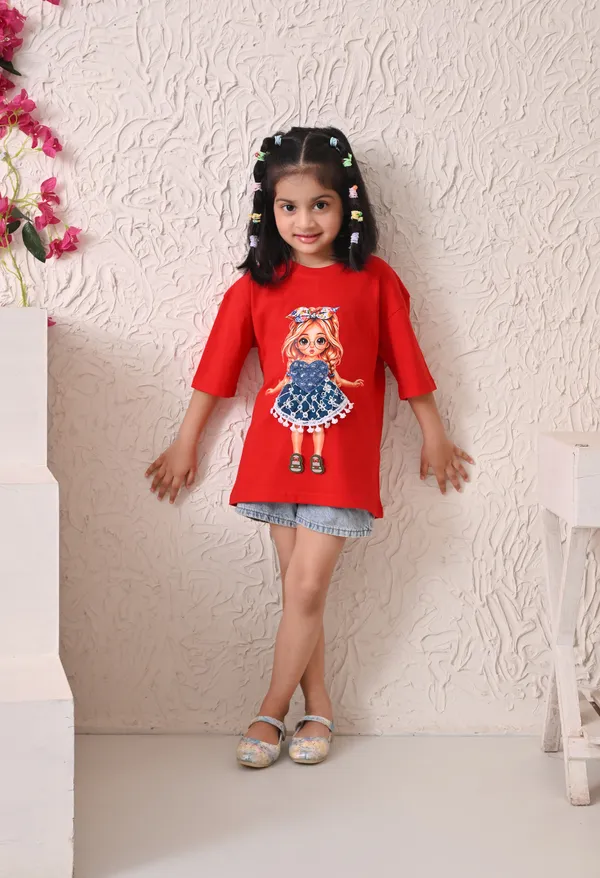 Red_Loose_Fit_Graphic_T-Shirt_for_Girls