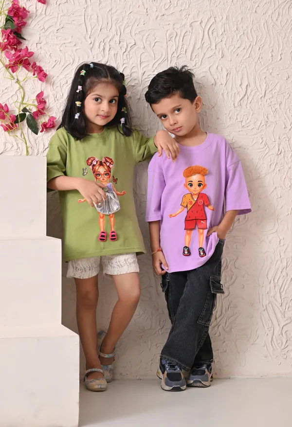 Green_Oversized_Graphic_T-Shirt_for_Girls