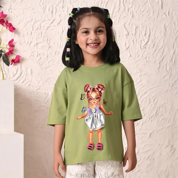 Green_Cotton_Oversized_Graphic_T-Shirt_For_Girls
