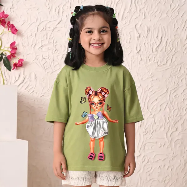 Green_Cotton_Oversized_Graphic_T-Shirt_For_Girls