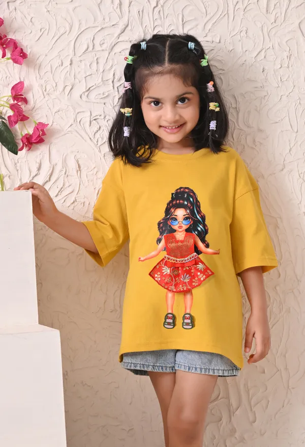 Yellow_Graphic_Print_T-Shirt_for_Girls