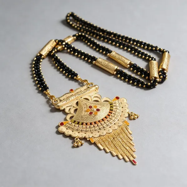 One_Gram_Gold_Plated_Pendant_Mangalsutra_Party_Wear