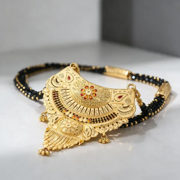 One_Gram_Gold_Plated_Pendant_Mangalsutra_Party_Wear
