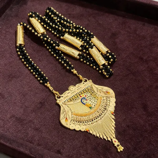One_Gram_Gold_Plated_Pendant_Mangalsutra_Party_Wear