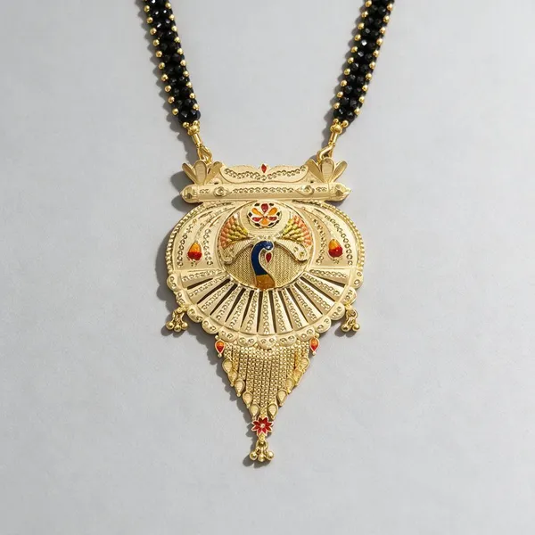 One_Gram_Gold_Plated_Pendant_Mangalsutra_Party_Wear
