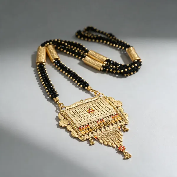 One_Gram_Gold_Plated_Pendant_Mangalsutra_Party_Wear