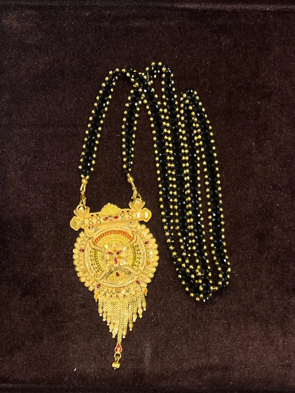 One_Gram_Gold_Plated_Pendant_Mangalsutra_Party_Wear