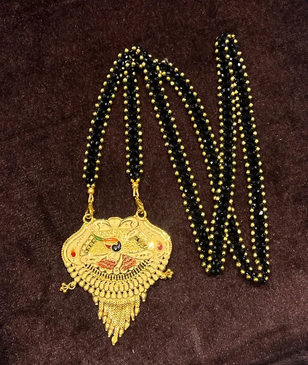 One_Gram_Gold_Plated_Pendant_Mangalsutra_Party_Wear