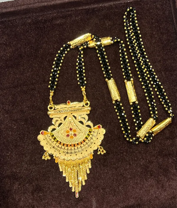 One_Gram_Gold_Plated_Pendant_Mangalsutra_Party_Wear
