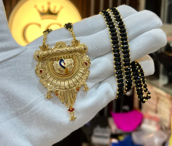 One_Gram_Gold_Plated_Pendant_Party_Wear