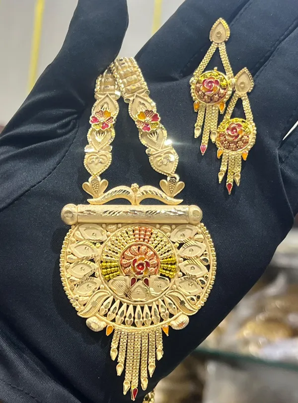 Royal_1_Gram_Gold_Plated_Partywear_Long_Necklace_Set_With_Matching_Jhumka_Earrings_For_Women_-_Traditional_Rani_Haar_Set