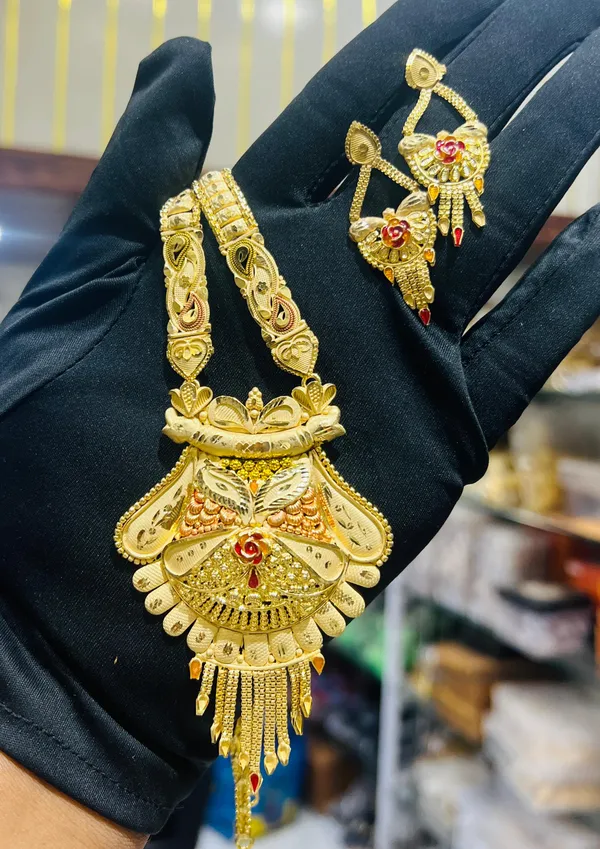 Royal_1_Gram_Gold_Plated_Partywear_Long_Necklace_Set_With_Matching_Jhumka_Earrings_For_Women_-_Traditional_Rani_Haar_Set