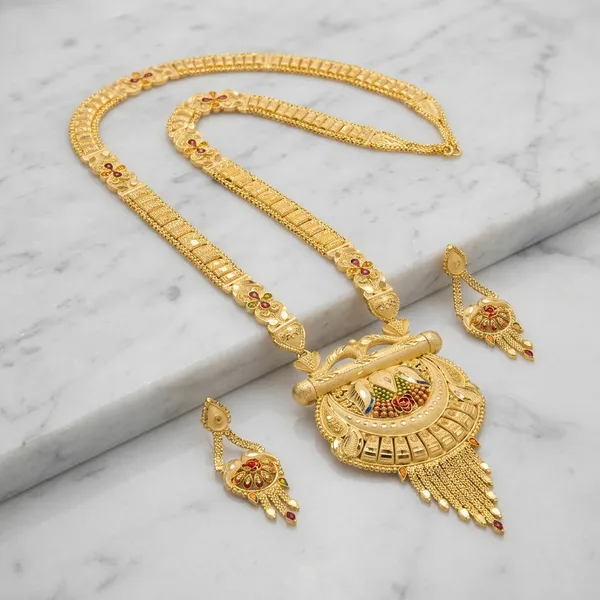 Royal_1_Gram_Gold_Plated_Partywear_Long_Necklace_Set_With_Matching_Jhumka_Earrings_For_Women_-_Traditional_Rani_Haar_Set