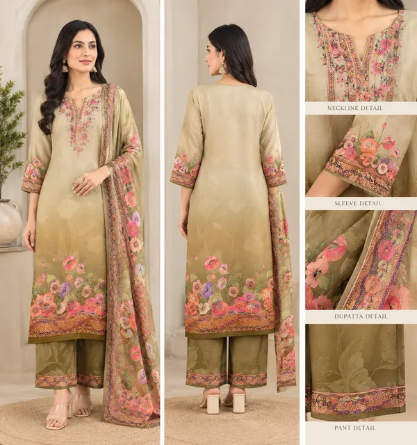 Beige_Lawn_Cotton_Unstitched_Kurta_Set_Material_For_Women