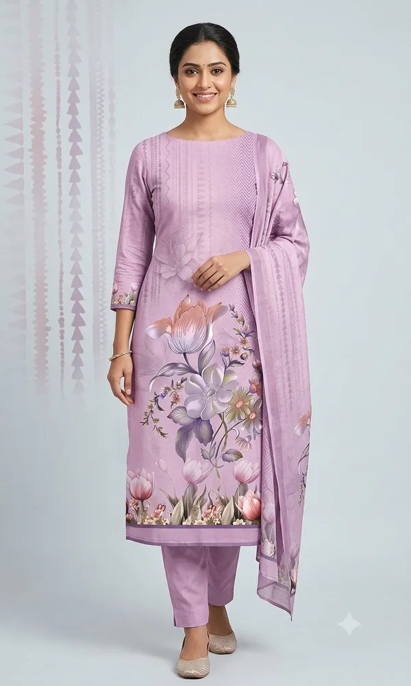 Lavender_Lawn_Cotton_Unstitched_Kurta_Set_Material_For_Women