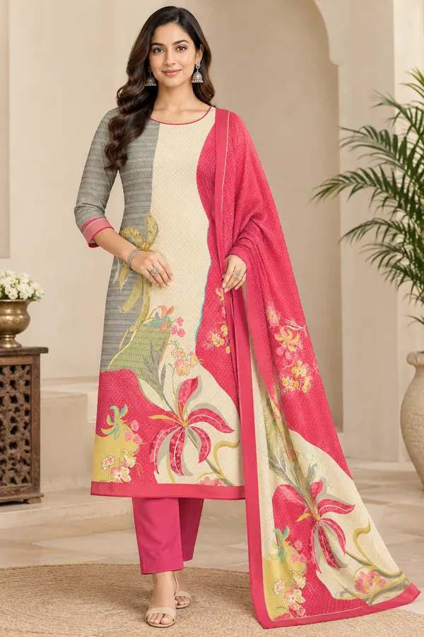 Pink_Lawn_Cotton_Unstitched_Kurta_Set_Material_For_Women