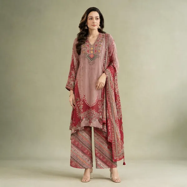 Mauve_Crepe_Unstitched_Kurta_Set_Material_For_Women