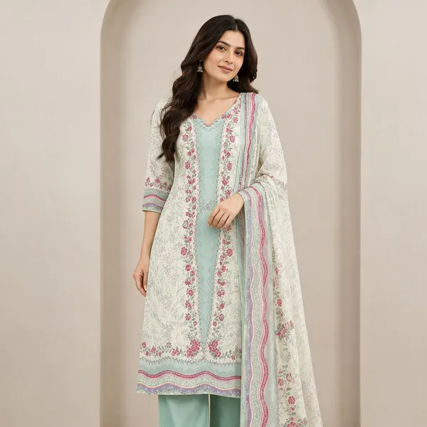 Mint_Blue_Lawn_Cotton_Unstitched_Kurta_Set_Material_For_Women