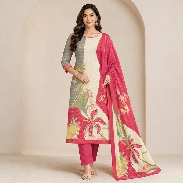 Pink_Lawn_Cotton_Unstitched_Kurta_Set_Material_For_Women