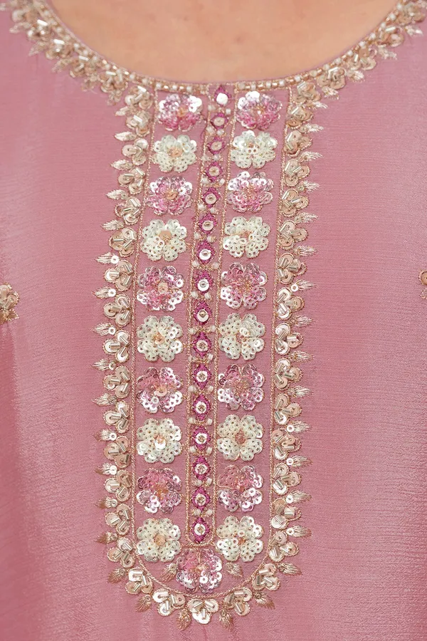 Pink_Embroidered_Kurta_Set_For_Women