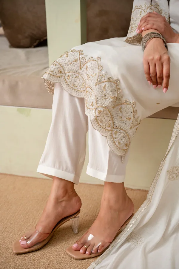 Pearl_White_Premium_Mul_Chanderi_Kurta_Pant_Set
