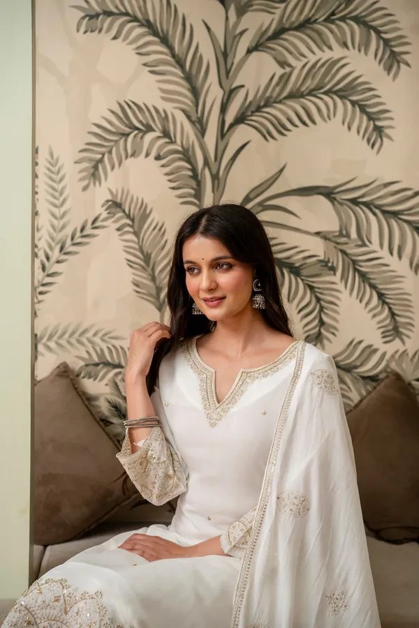 Pearl_White_Premium_Mul_Chanderi_Kurta_Pant_Set