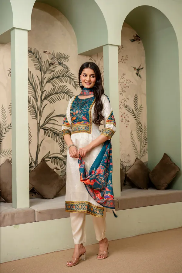 Light_Cream_Kurta_Pant_Set