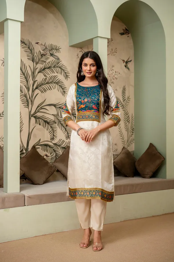 Light_Cream_Kurta_Pant_Set