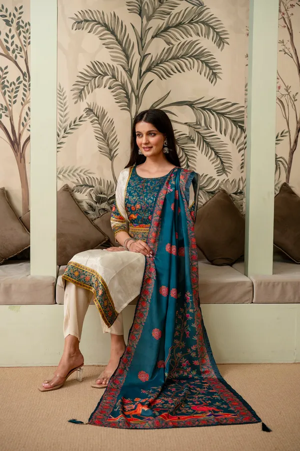 Light_Cream_Kurta_Pant_Set