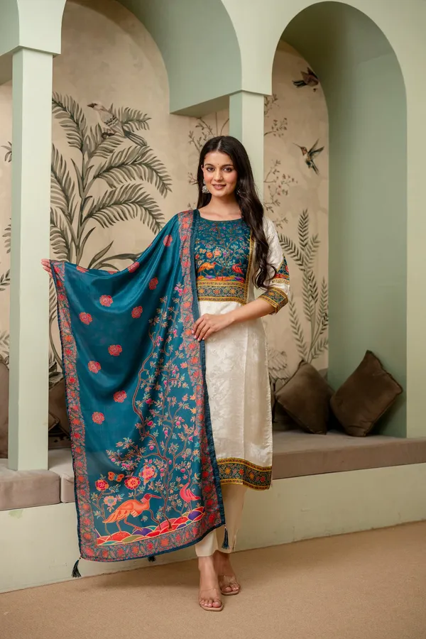 Light_Cream_Kurta_Pant_Set