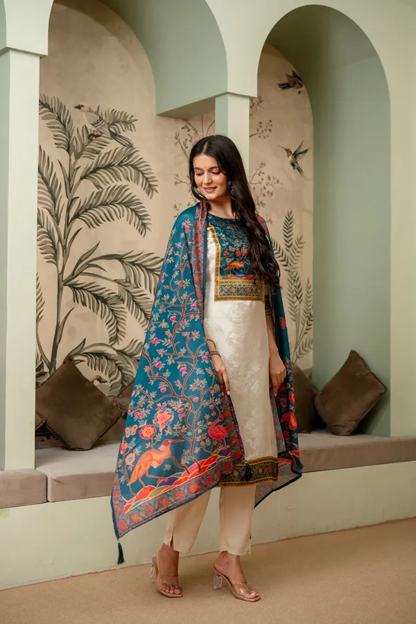 Light_Cream_Kurta_Pant_Set